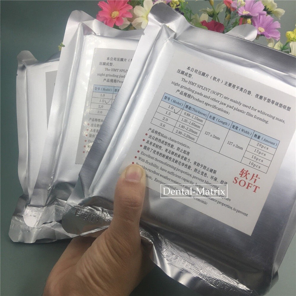 Dental Splint Thermoforming Material Vacuum Forming Orthodontic Hard Soft 1 Bag