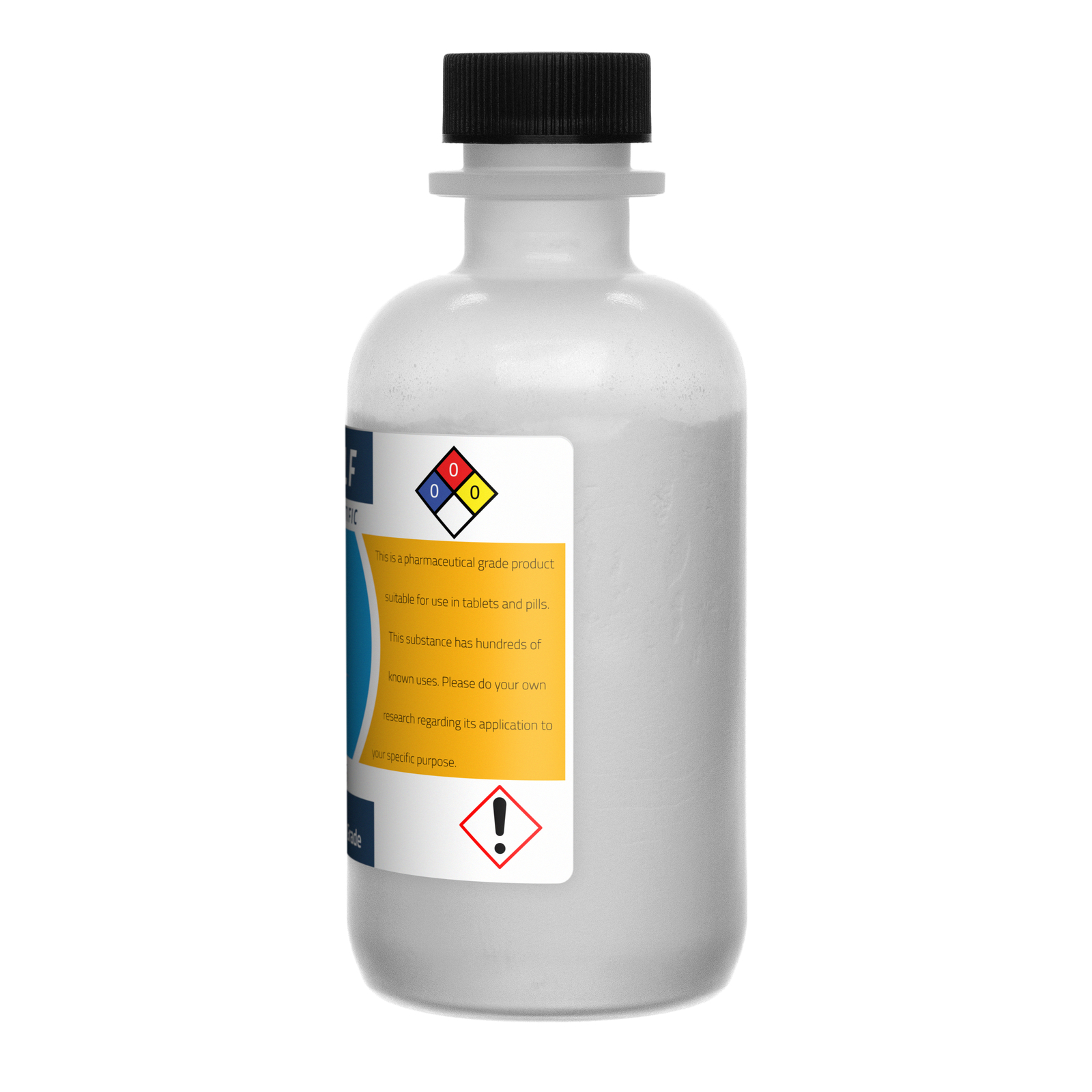 Silicon Dioxide, 4oz, Pharmaceutical Grade, Sturdy Bottle, SHIPS SAME DAY