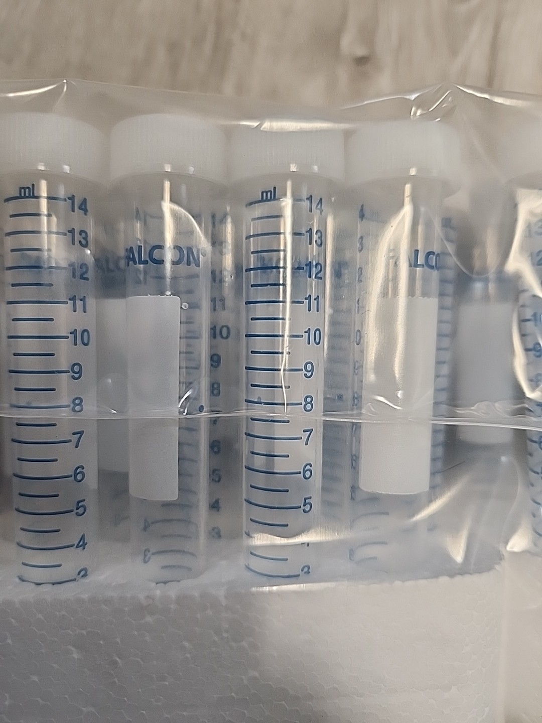 15ml Conical Centrifuge Tubes 50 Pack Polypropylene Test Tube 17mm x 120mm style