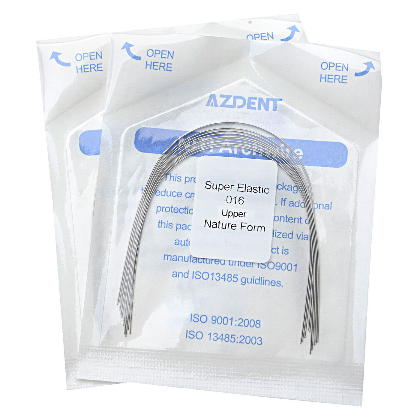 Dental Orthodontic Super Elastic NITI Arch Wire Round Ovoid/Square/Natural