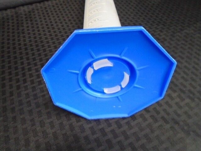 NALGENE Plastic Polypropylene 1000mL TC/TD Graduated Cylinder Hex Base 3662-1000