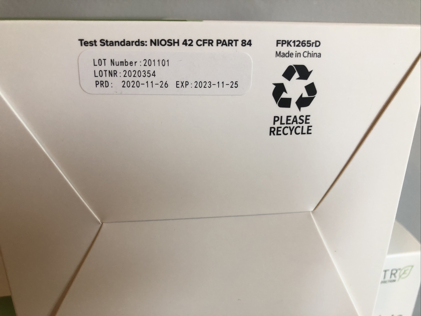 FLTR Pure Protection NIOSH N95 Particulate Respirators 20pk