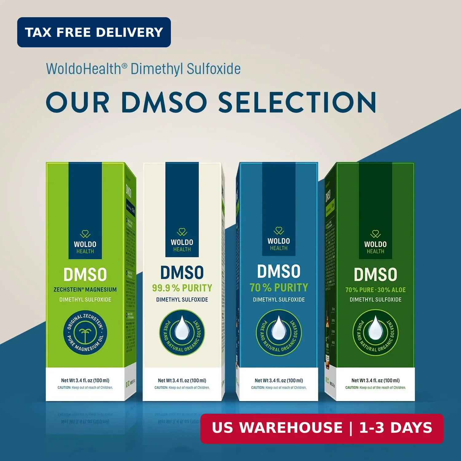 DMSO 99.9% Pharmaceutical Grade Liquid – 3.38 fl. oz | Pure Dimethyl Sulfoxide D