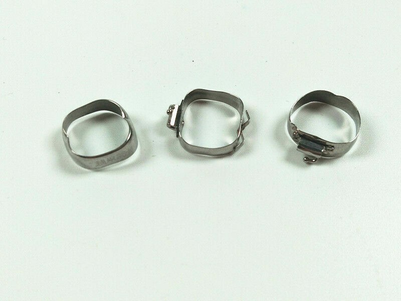 Dental Orthodontic 1st Plain Molar Bands #29-44+ Buccal Tubes Cleats Roth 022