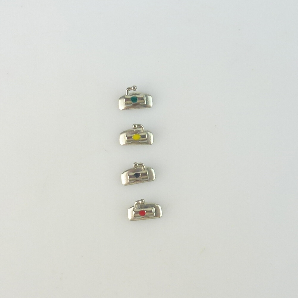 40pc Dental Orthodontic Buccal MolarTubes Bracket Roth/MBT 022 Bondable Non-conv