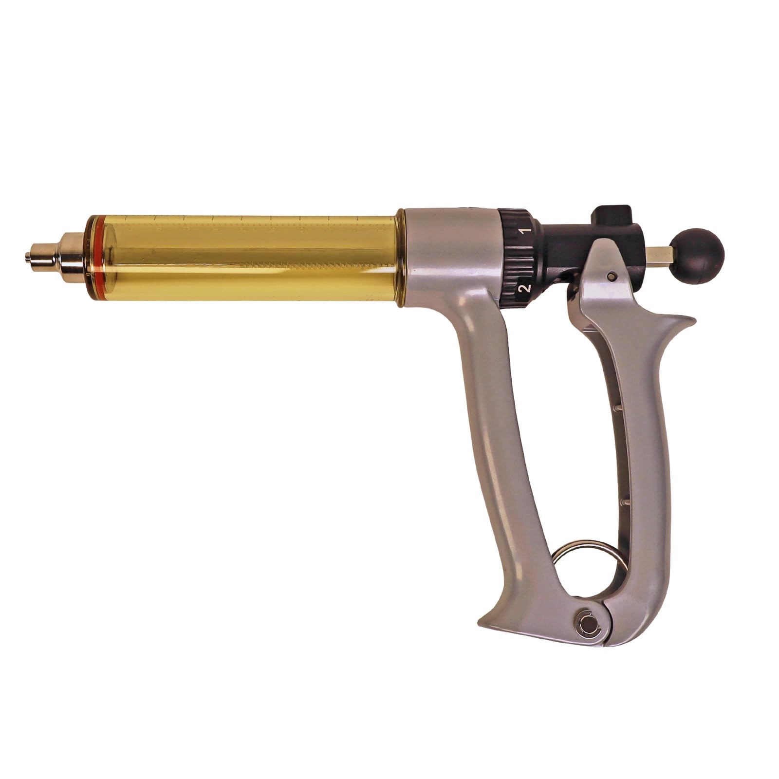 50ML Semi Automatic Livestock Syringe, 5 Gears Adjustable Continuous Repeating L