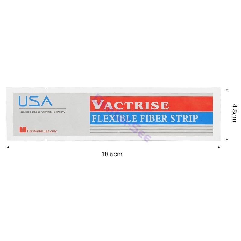 Dental Flexible Fiber Strip Dental Glass Splint Loose Tooth Light Cure Bonding