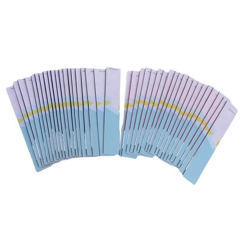 20 Books Dental Articulating Paper Practical Soft Thin Strips Paper Blue 20Boxes