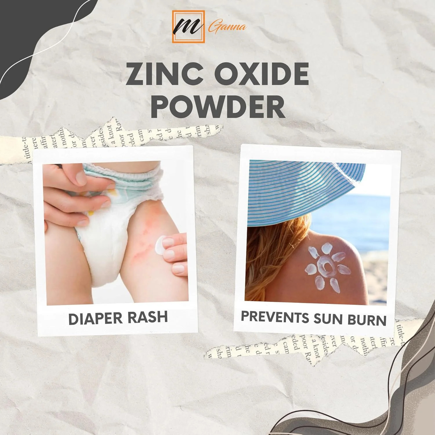 100% Natural Zinc Oxide Powder | Non-Nano Uncoated Particles 0.22 LBS / 100 GMS