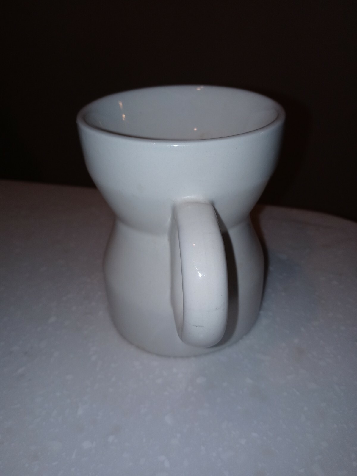 C.P. Pond ARECO England Toothpaste Filtration Funnel Porcelain 1870-1910 Dental