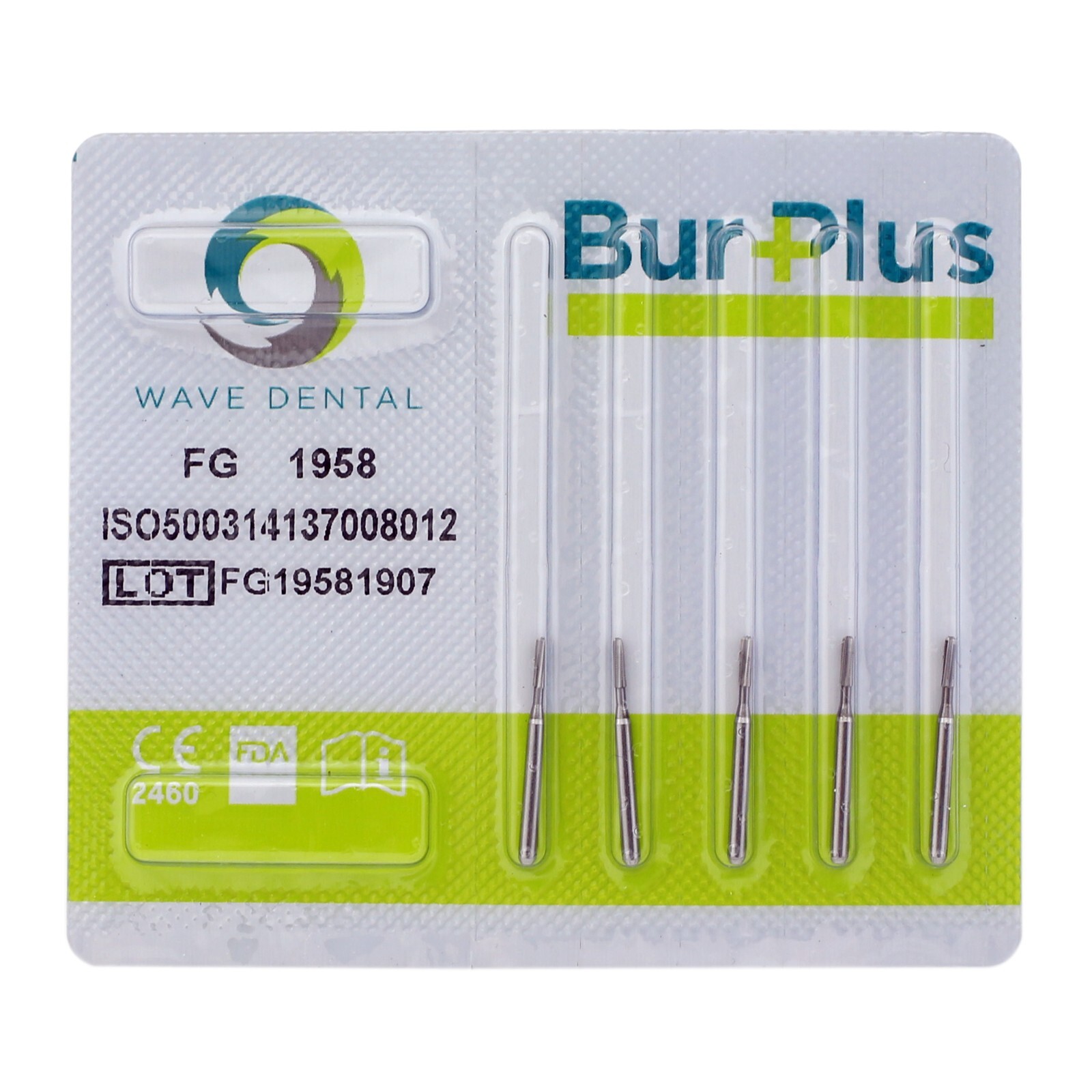Wave Dental Tungsten Carbide Burs FG 1957 1958 Friction Grip Crown Cutter PRIMA