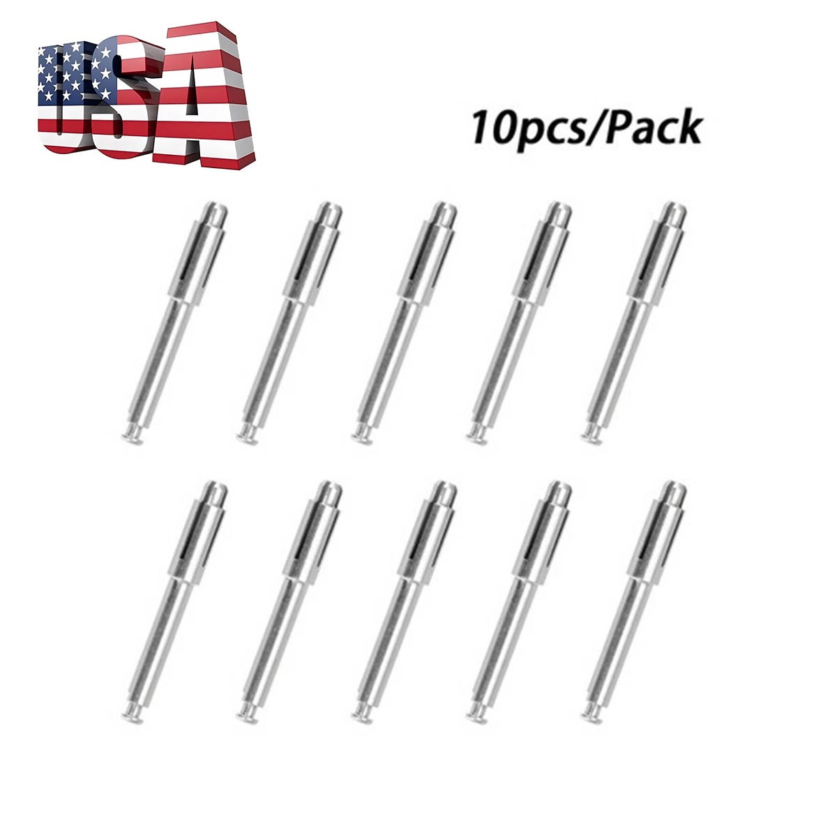10PCS Dental Mandrel for Polishing discs fit RA 3M Soflex Polishing Discs
