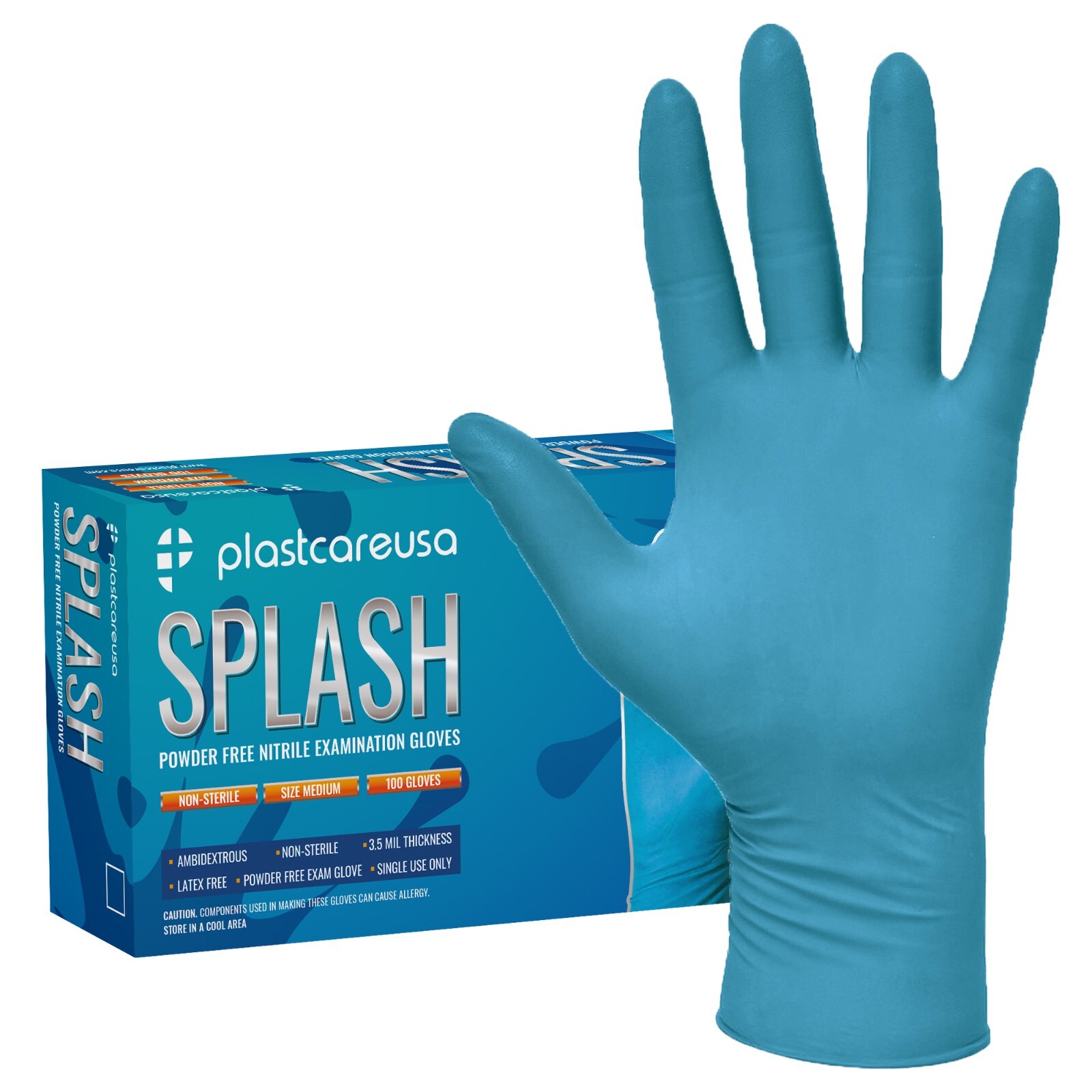 Blue Nitrile Exam Gloves – Various Sizes – Powder & Latex Free (Medical Grade)