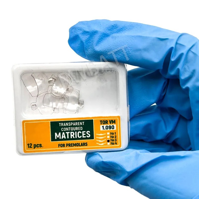 Dental Matrix Bands Ring Sectional Matrix Clamp Clear Matrix Anterior Matrices