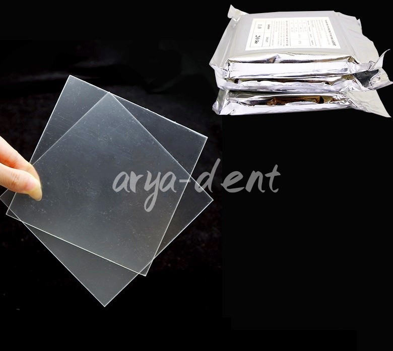 Dental Orthodontic Splint Vacuum Forming Material Sheet Soft/Hard 0.8-3.0mm