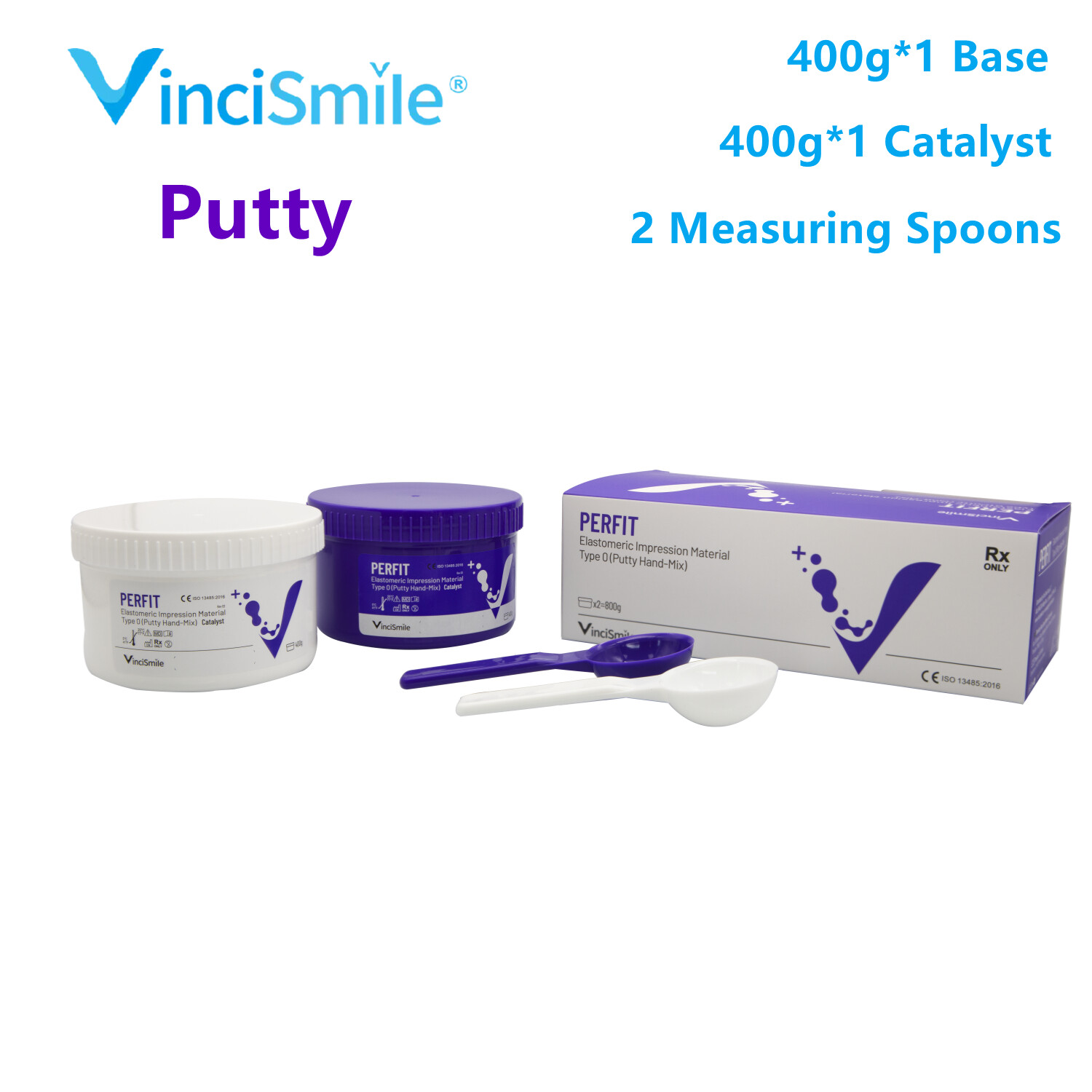 VPS Dental Impression Material Putty Heavy Regular Light Body Fast Normal Set