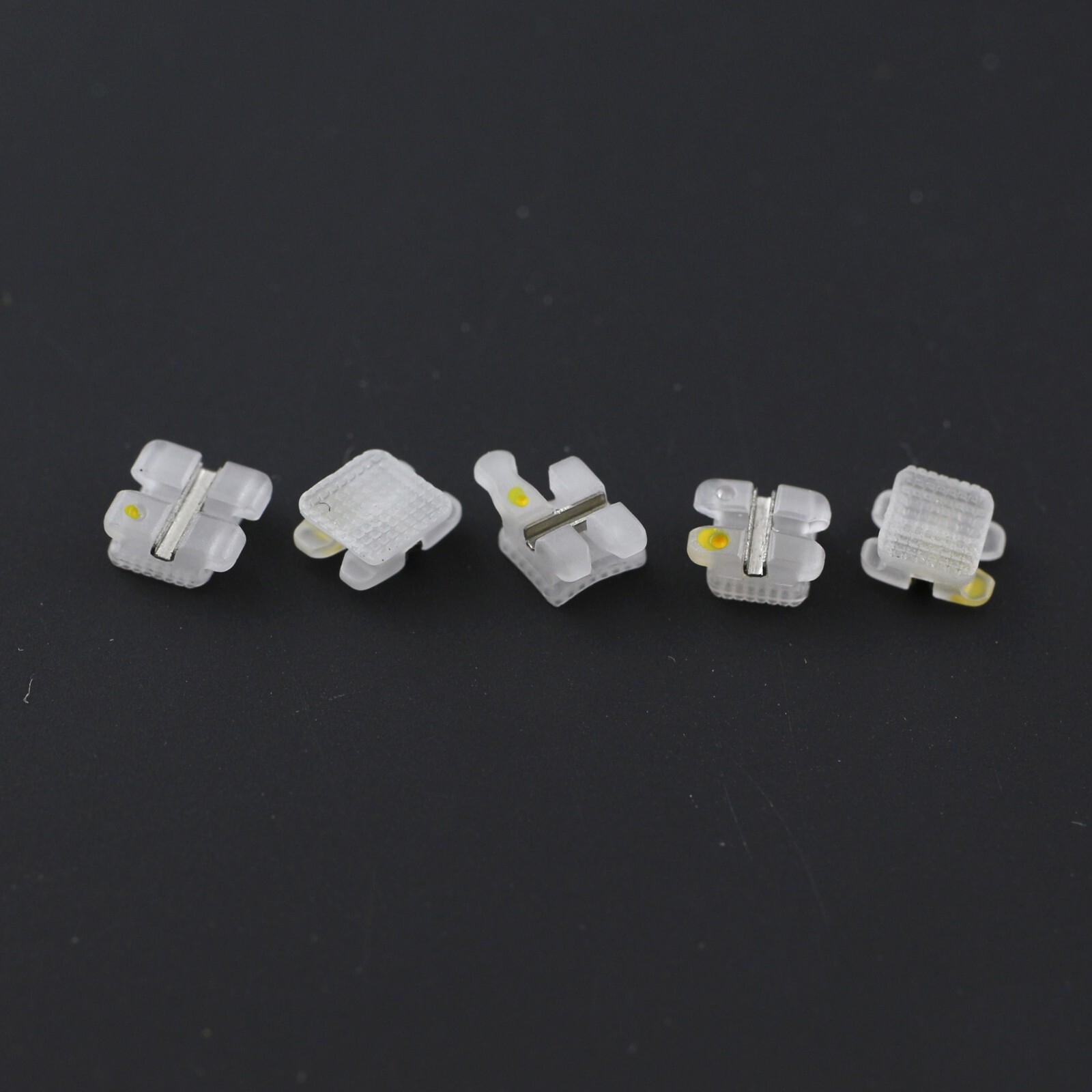 Orthodontic Roth 018/022 Metal Slot Ceramic Bracket 5-5 3M Clarity Aesthetic