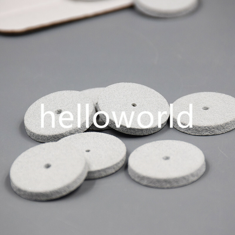 50 Pcs Hot-sale Dental White New Jewelry Silicone Polishing Wheels Polishers