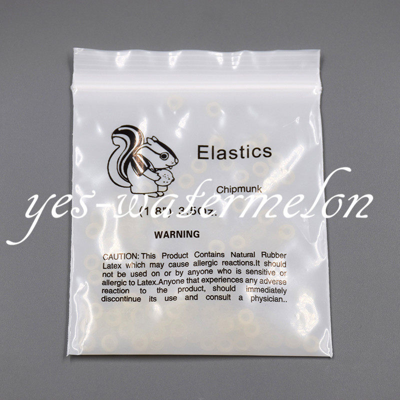 Dental Orthodontic Rubber bands Elastic Band for Braces 1/8″ 3.5 Oz Chipmunk