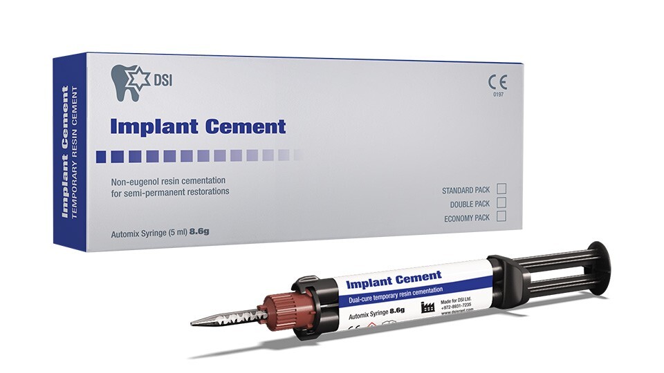 IMPC2 : DSI Implant Cement 2 Syringes, each of 8.6g total of 17.2g + 10 tips
