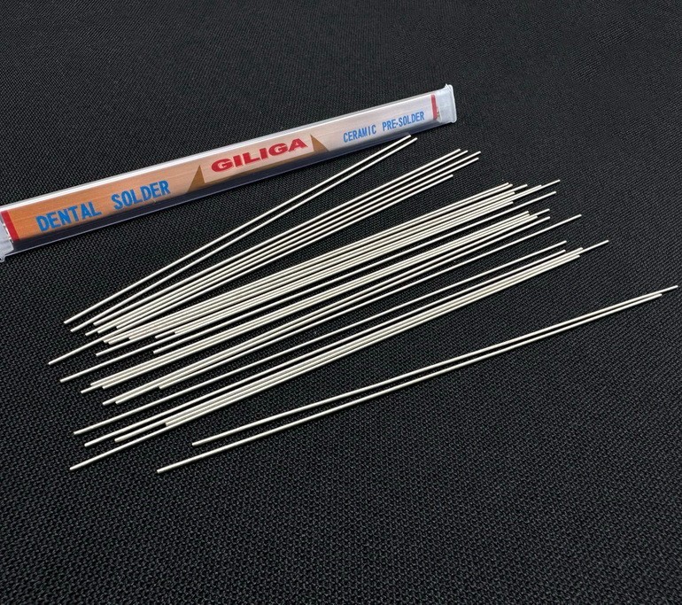 Dental NiCr Alloy Solder High Temperature Welding Rod Ceramic Soldering Material
