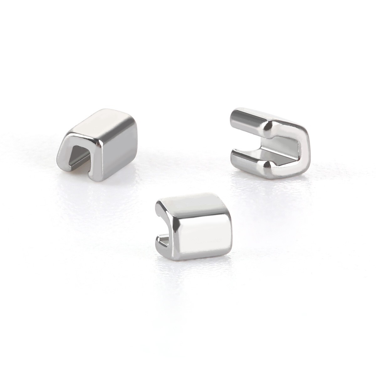 100pcs AZDENT Dental Orthodontic Stainless Steel Brackets Crimpable Hook Stops
