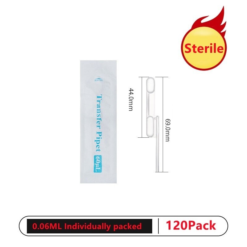 Sterile Individually Packed Plastic Transfer Pipette Dropper 1/2/3/5/10ml