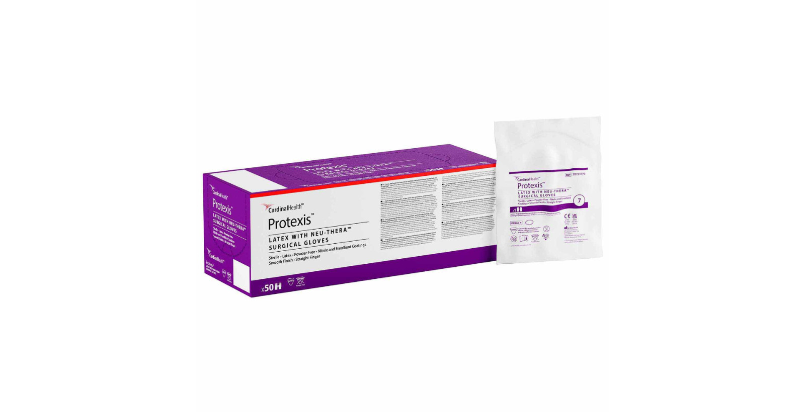 CARDINAL HEALTH PROTEXIS LATEX CLASSIC SURGICAL GLOVES (size 9) (200) PAIR