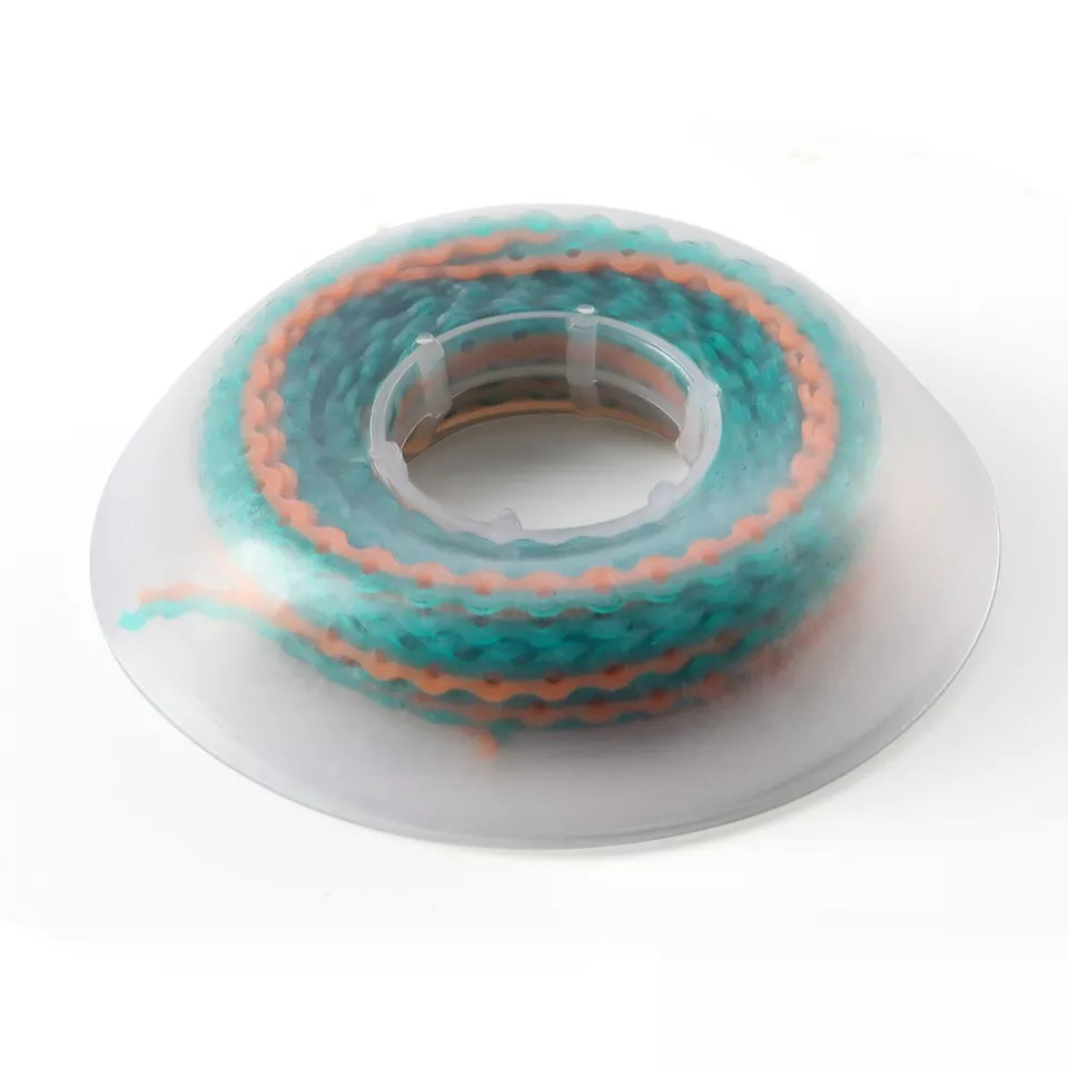 Dental Orthodontic Colored Elastic Power Chain 15ft Long/Short/Continuous