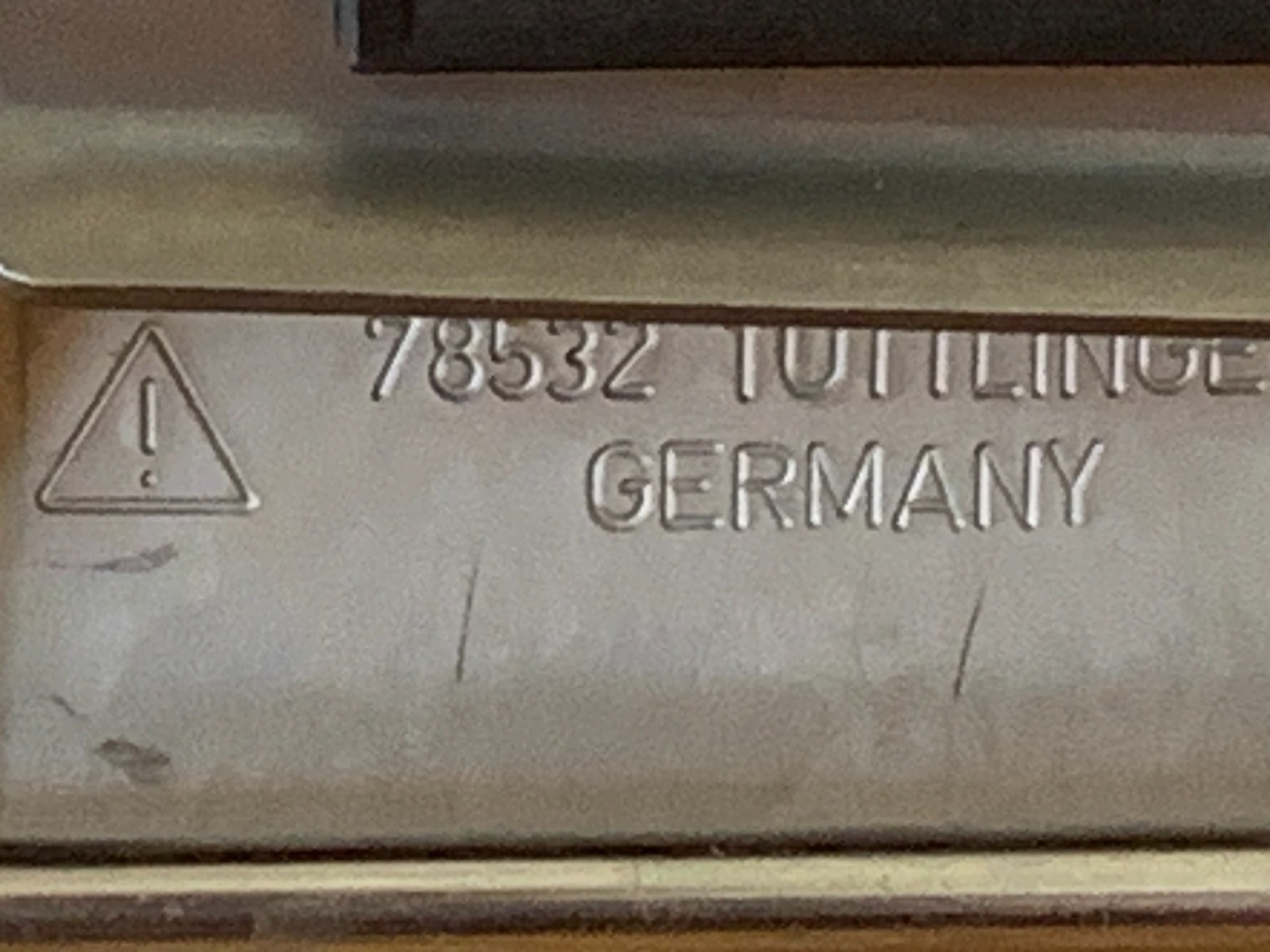 Aesculap JN440 Surgical Sterilization Case with Lid JK489 Germany