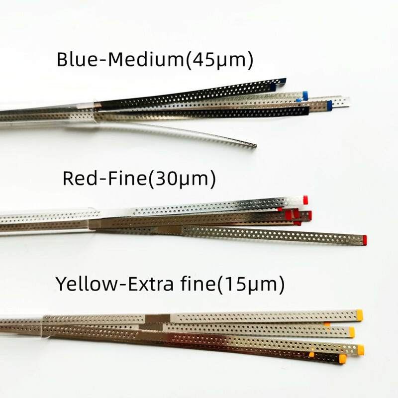 New Dental Single Side Diamond Polishing Finishing Strips Metal Polishing Sands
