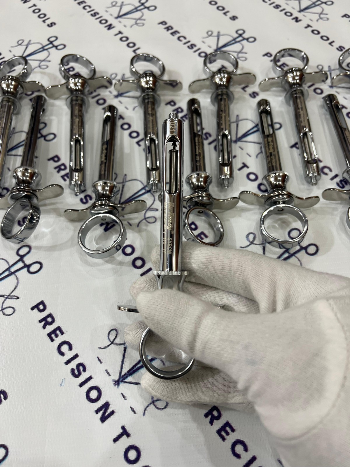 Hu-Friedy CW Style Dental Anesthetic Aspirating 1.8ml Syringe SYRCW Lot-of 12 PC
