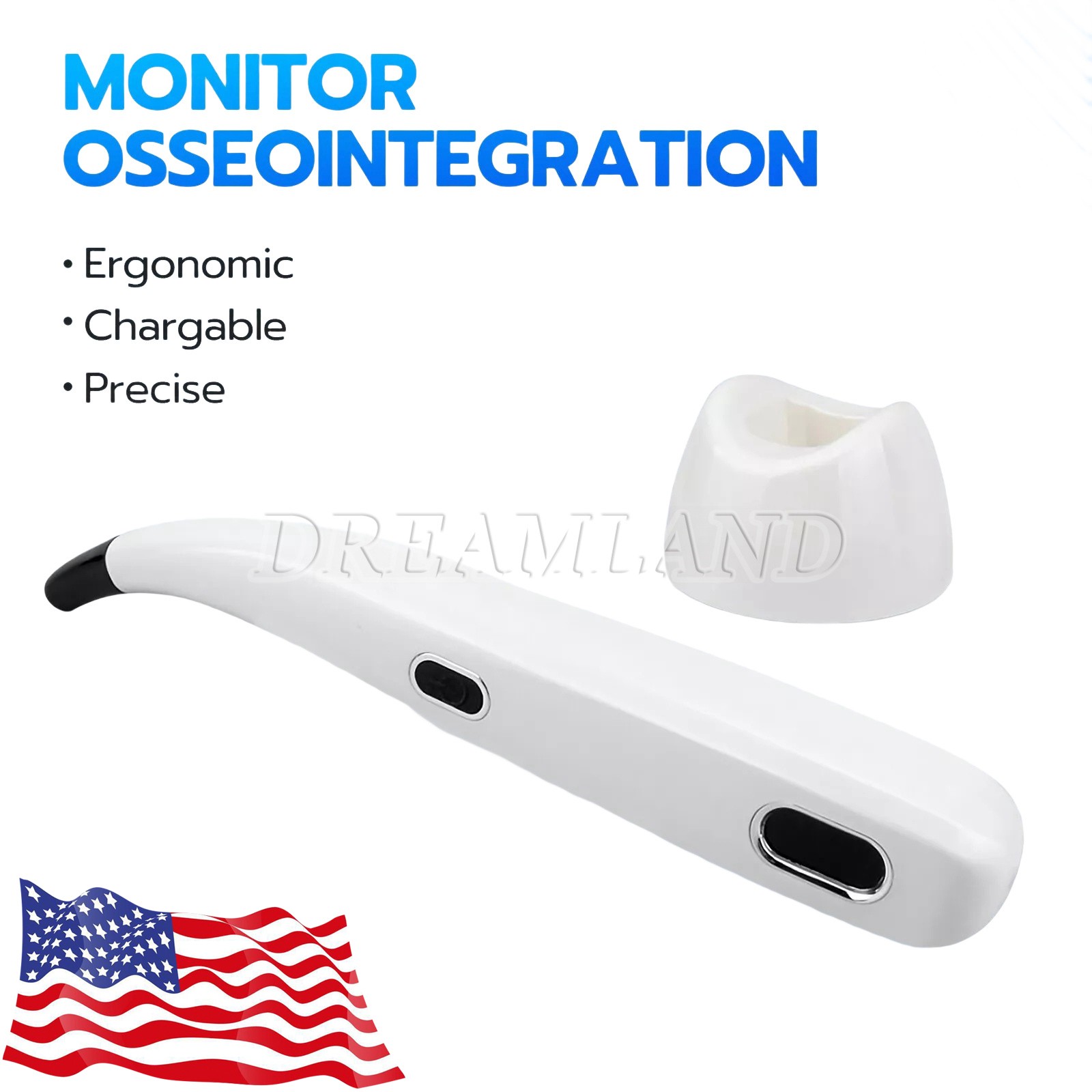 SKYSEA Dental Monitor ISQ Osseointegration RFA Inplant Stability Test Unit US