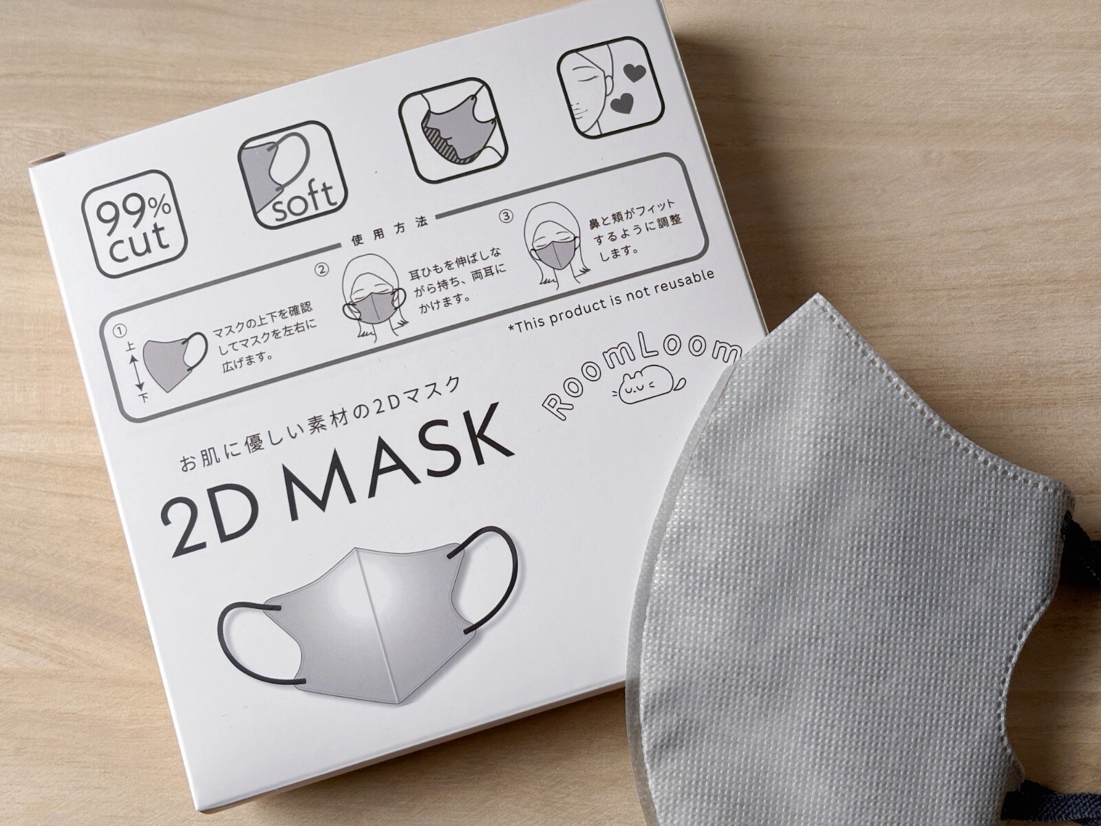 40 PCS 3-Layer Protective Masks, Japanese-Style Disposable Face Masks