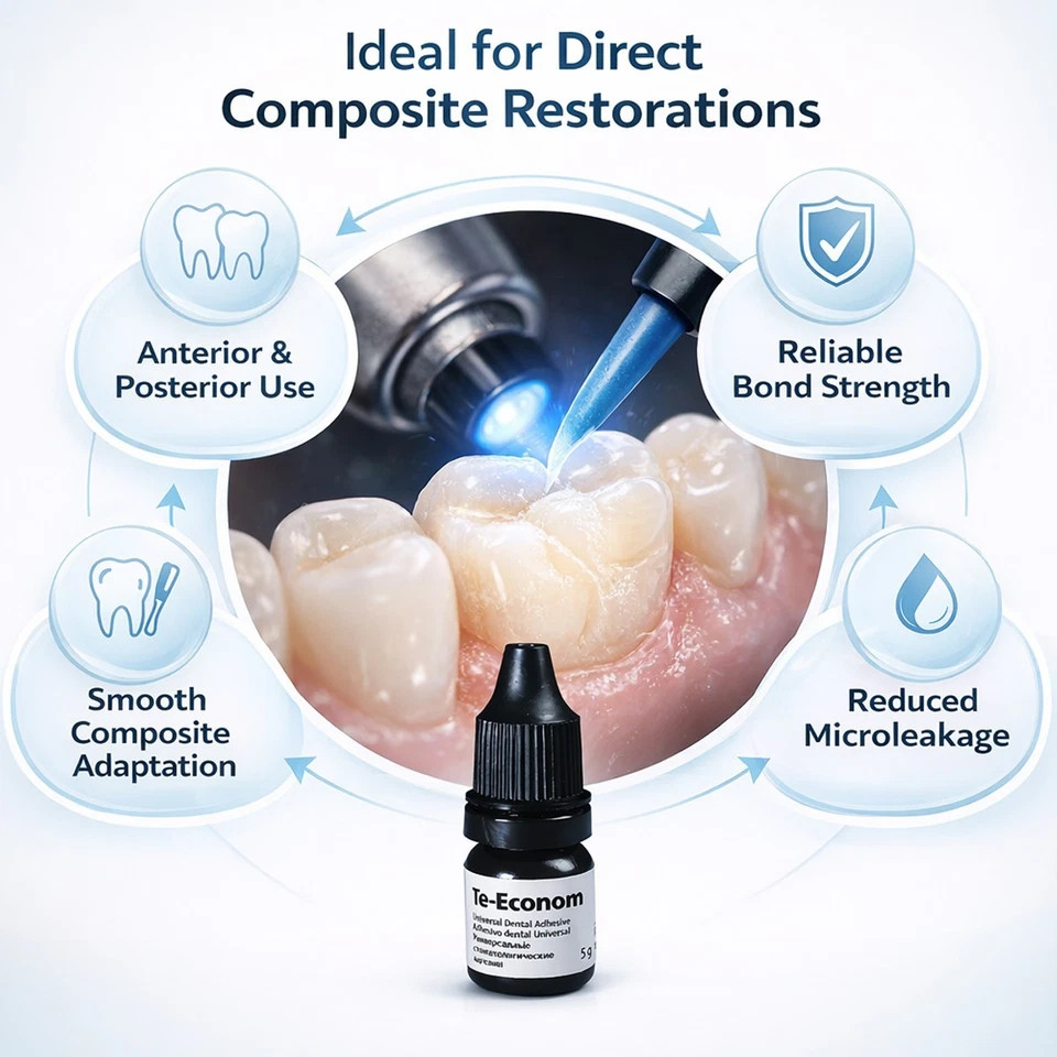 Ivoclar Vivadent Te Econom Plus Intro Light-Curing Radiopaque Composite Kit.!
