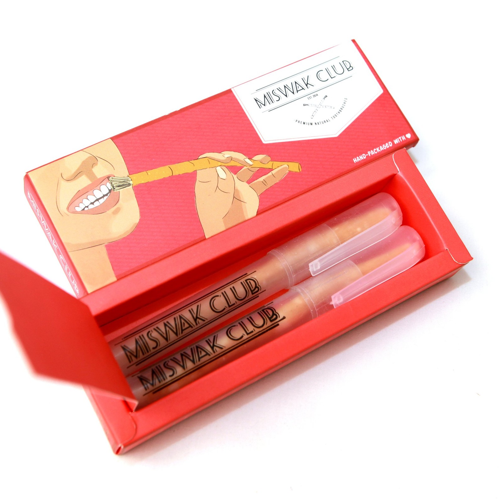 Miswak Club Natural Teeth Whitening Kit/Natural 1 Count (Pack of 1)