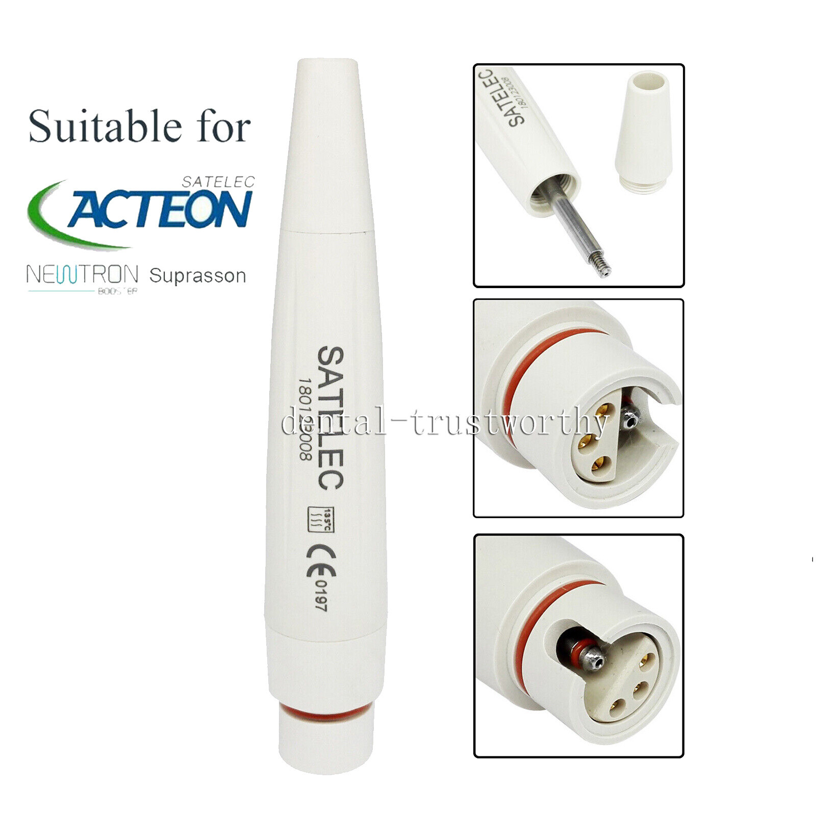 Dental Satelec ACTEON Suprasson P5 Piezo Handpiece Ultrasonic Scaler Tips H3 1S