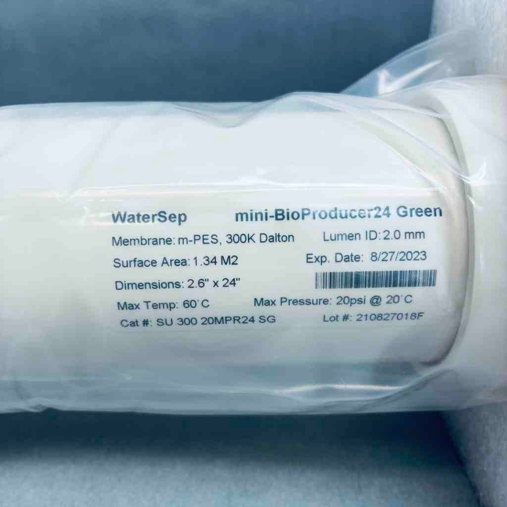 Sartorius WaterSep mini-BioProducer24 Green Hollow Fiber Filter 300 kDa 2.0mm