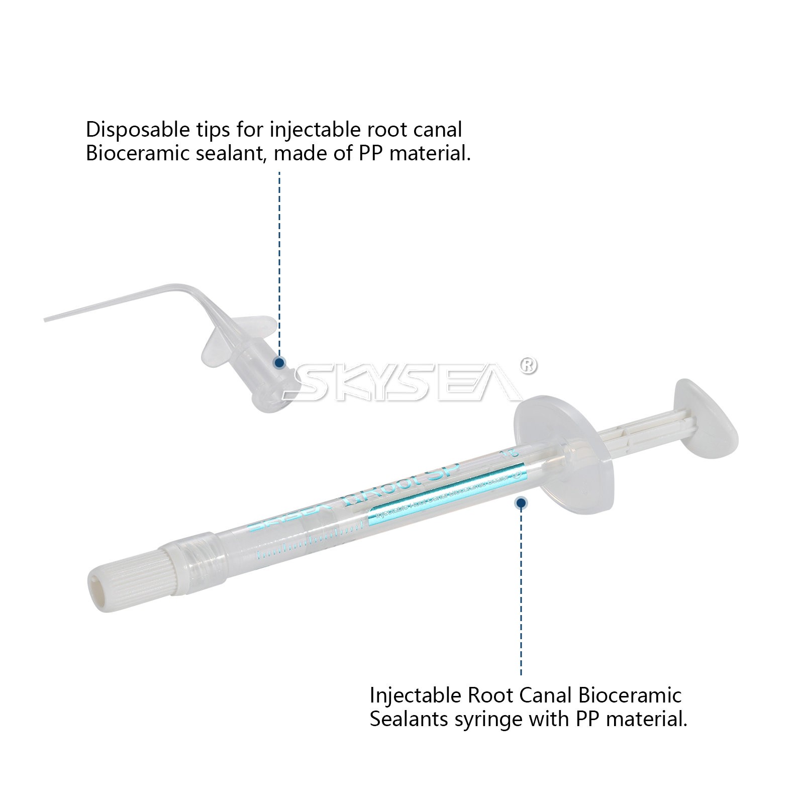 Dental Root canal bioceramic sealer/Repair Root Canal Endo Filling Cement 1g