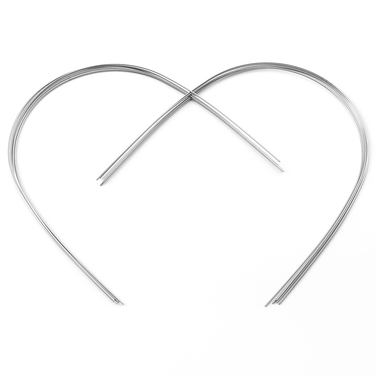 AZDENT Dental Orthodontic Stainless Steel Arch Wire Round Nature Form 10pcs/pack