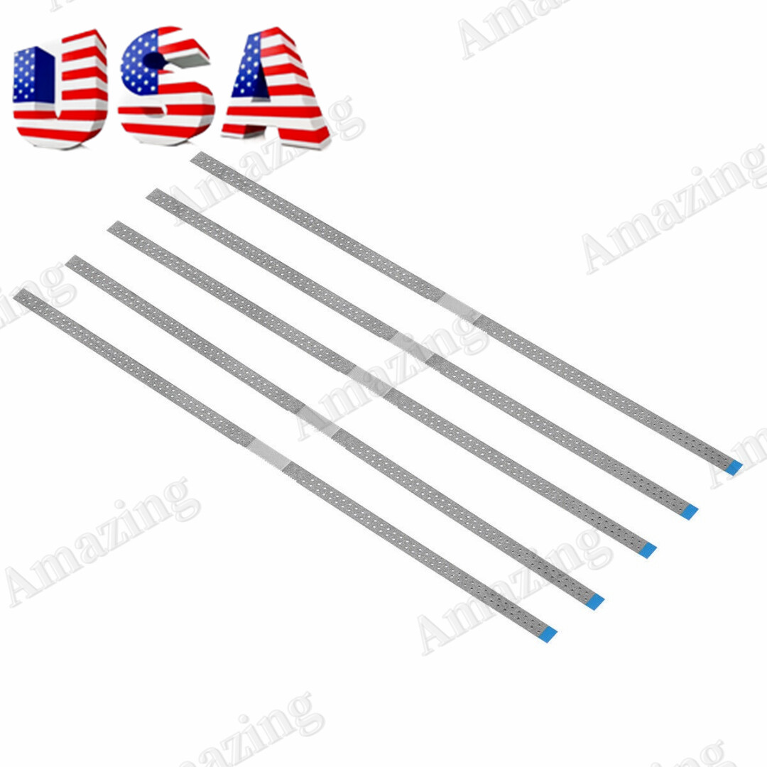 10Pc Dental Saw Diamond Polishing Finishing Strip Fine Orthodontic IPR None Hole