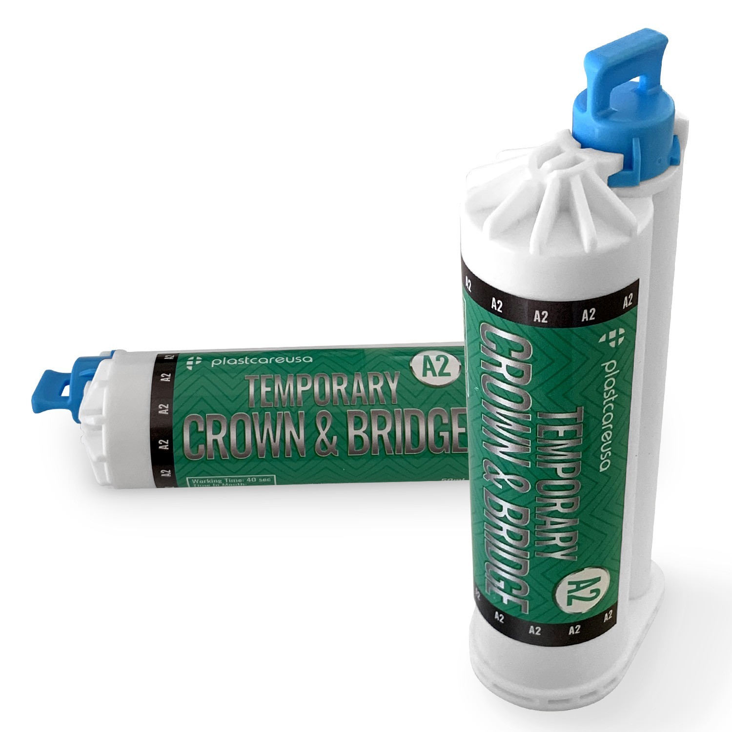 A2 Dental Temporary Crown & Bridge Bundle Kit + 4:1 / 10:1 Mixing Dispenser Gun