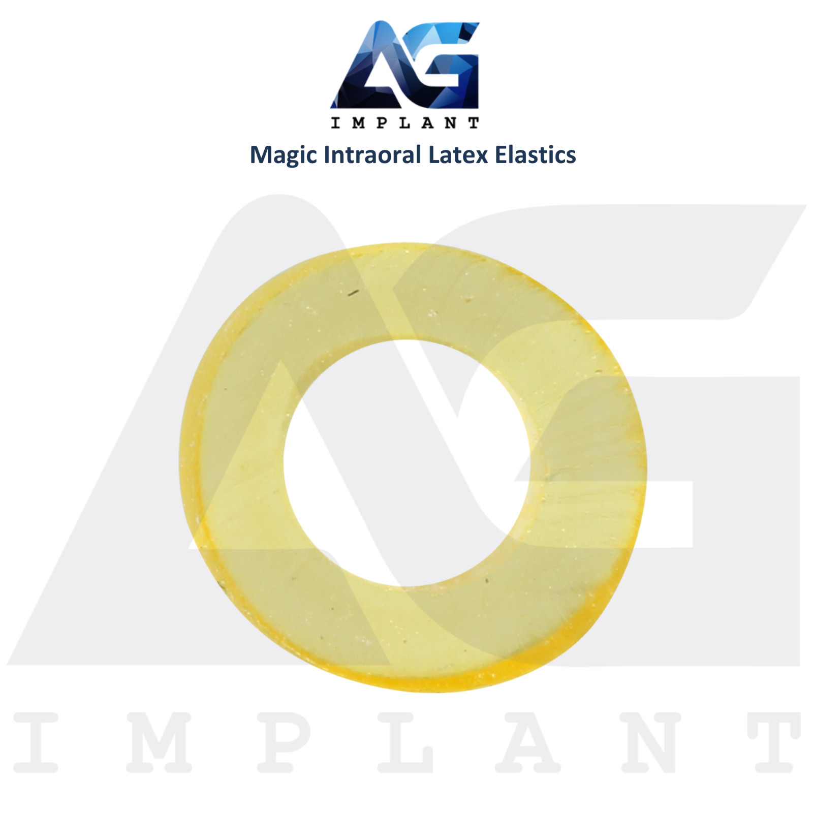Dental Intraoral Latex Elastics Crystal Clear Move The Teeth Bite Alignment