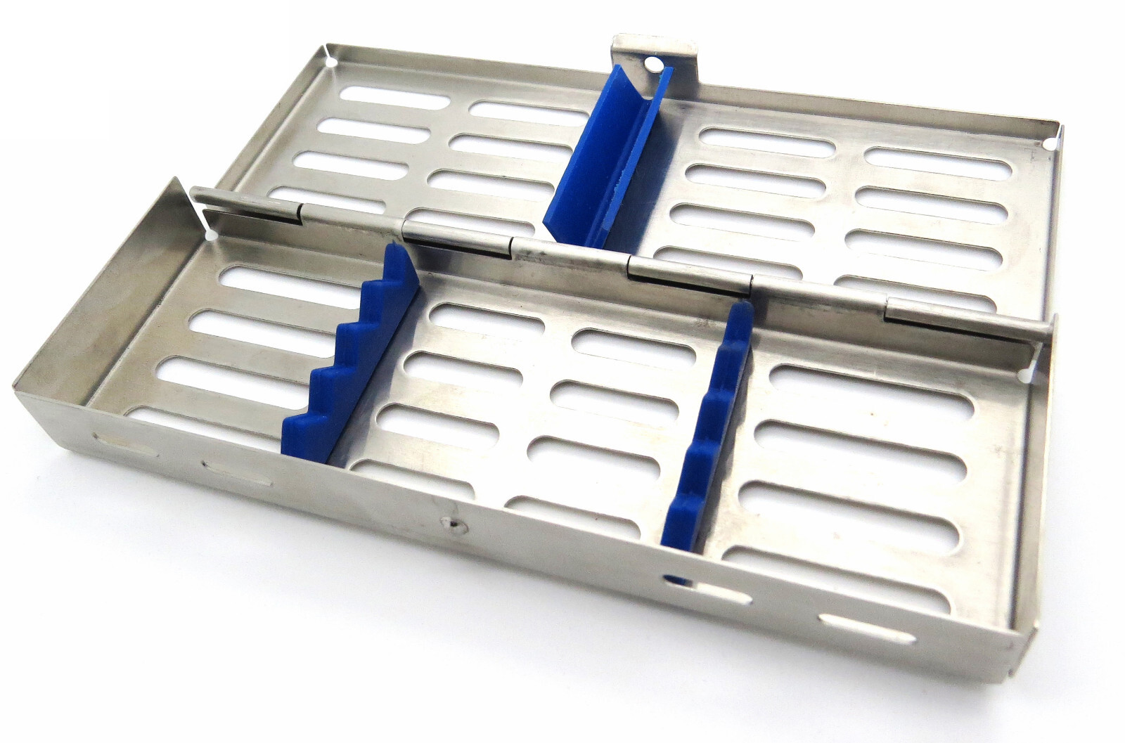 20 Dental Sterilization Cassette Autoclave Tray Rack of 5 Pcs Instruments