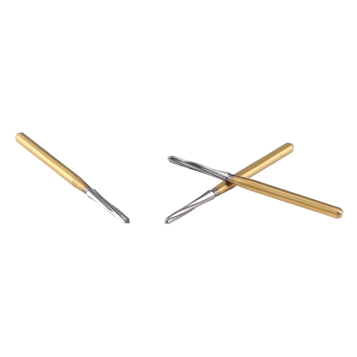 5PCS Dental Endodontic ENDO-Z Tungsten Carbide Burs FG Round Bur High Speed 21mm