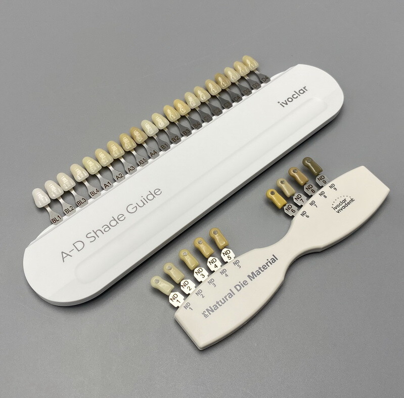 Ivoclar Vivadent Dental Teeth Bleaching Shade Guide ND 9 A-D 20 IPS Natural Die