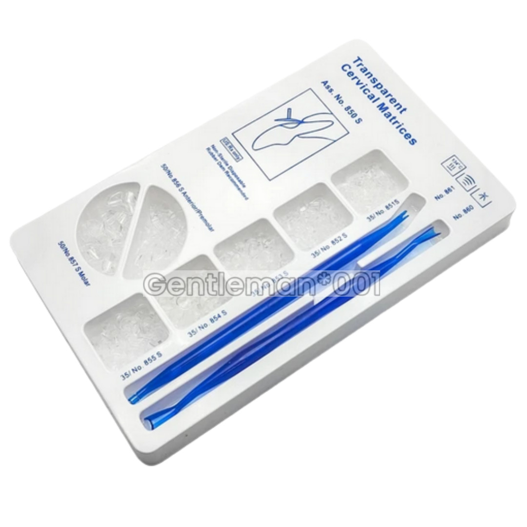 Dental Transparent Cervical Matrices Composite Gingival Matrix Kerr Premolar