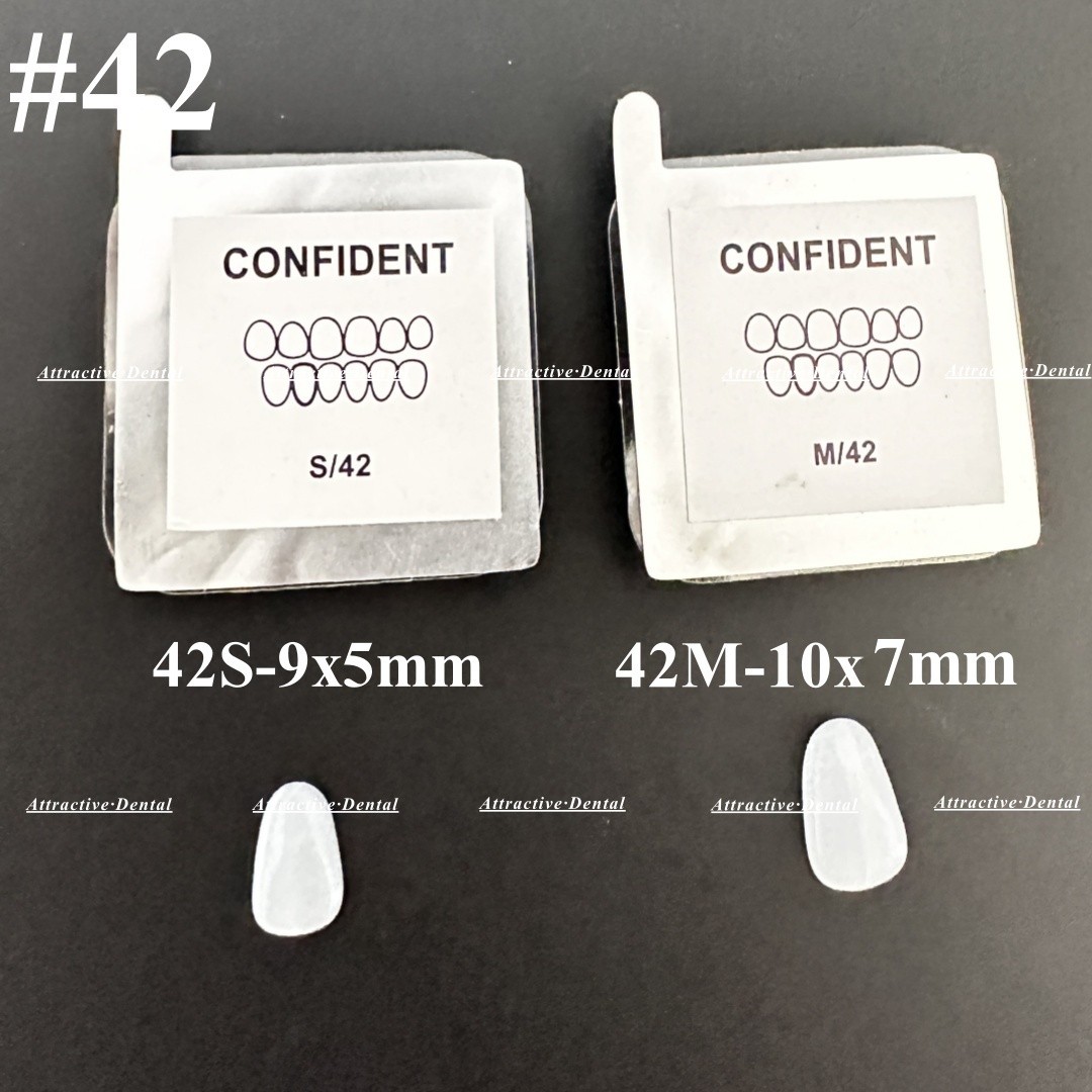 30Size Dental Composite Porcelain Veneers Resin Light Cure Anterior Teeth Veneer