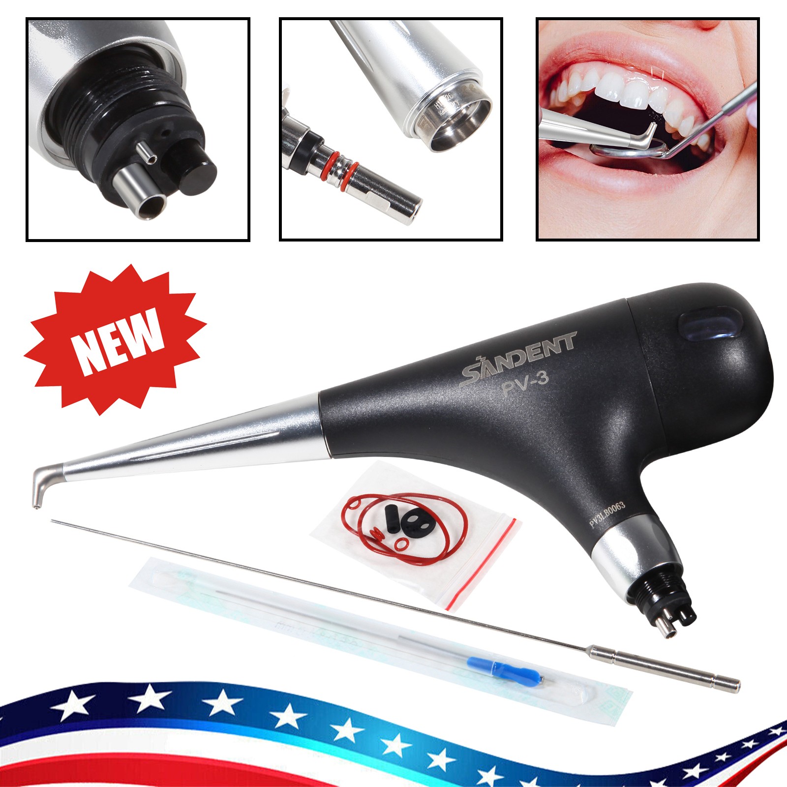 Dental Electric Micro Motor Polishing Handpiece Fit Marathon 35K RPM Handle Lab