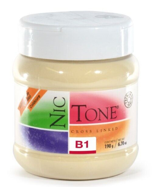 NIC TONE Autocurable Coldcure Acrylic Resin 190gm Powder B1 by MDC Dental
